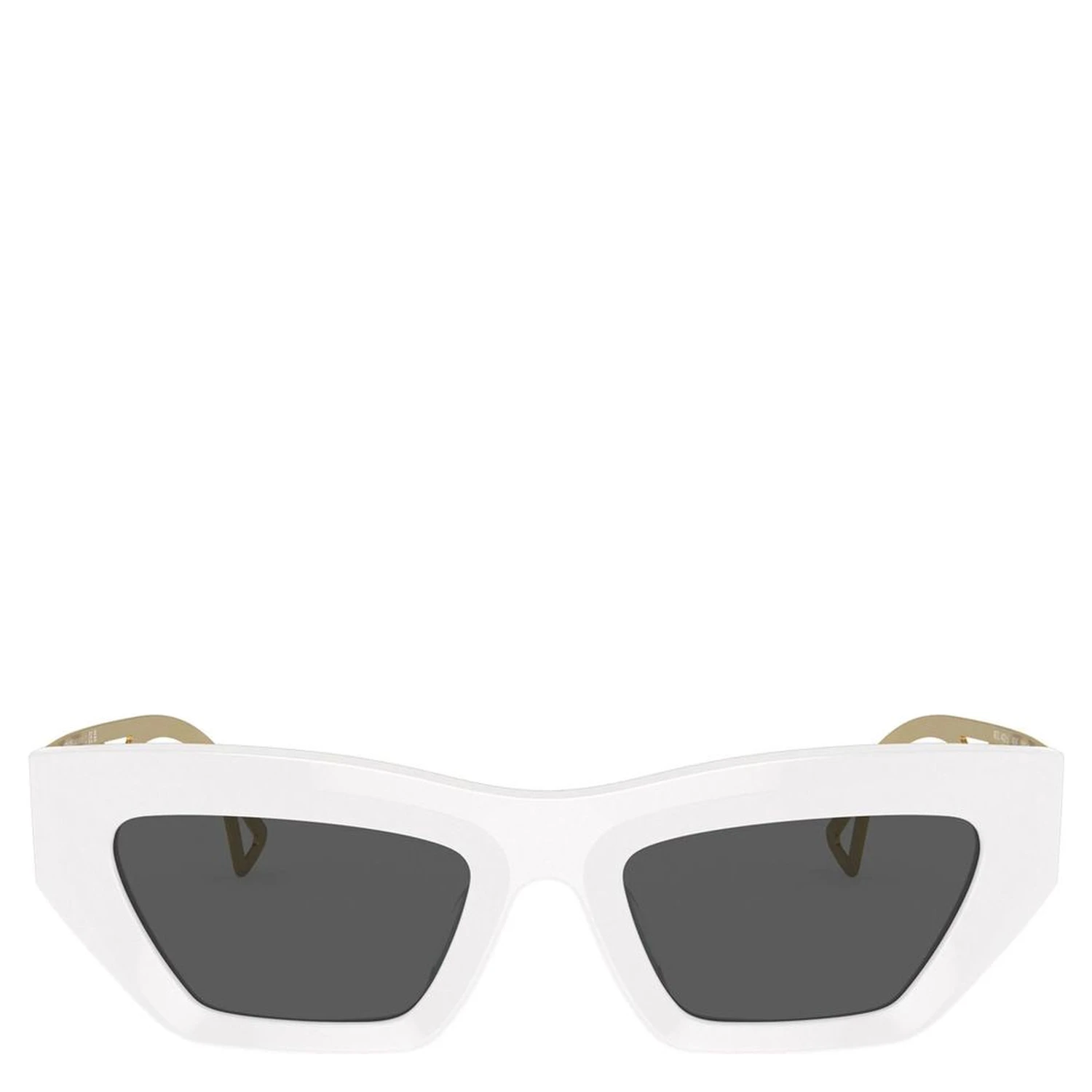 White Acetate Sunglasses