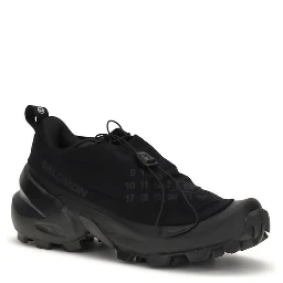 Black Polyamide Athletic Sneakers