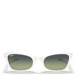 White Acetate Sunglasses