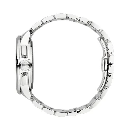 Gray Stainless Steel Dress Watch