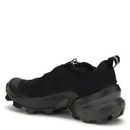 Black Polyamide Athletic Sneakers