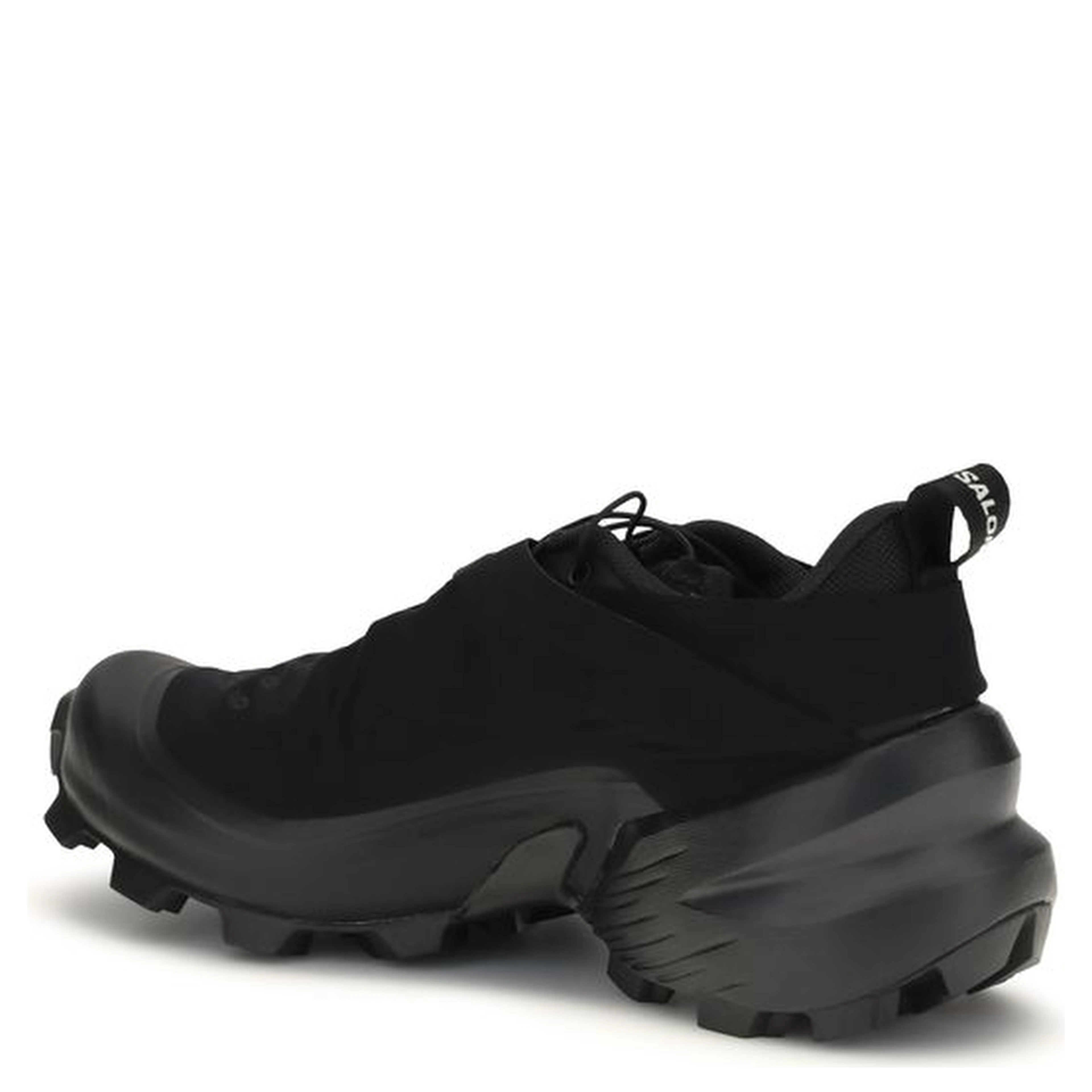 Black Polyamide Athletic Sneakers