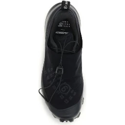 Black Polyamide Athletic Sneakers