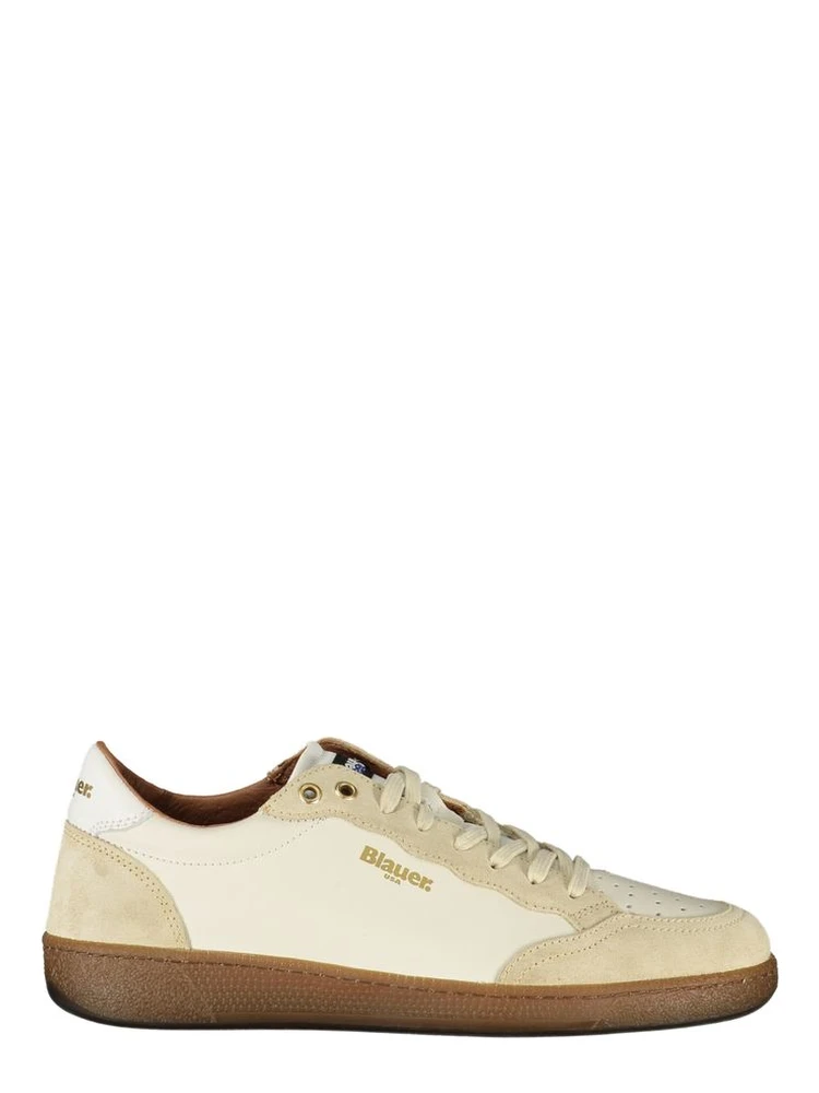 White Leather Men Sneaker