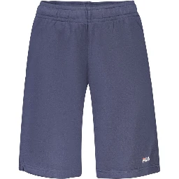 Blue Cotton Men's Pants