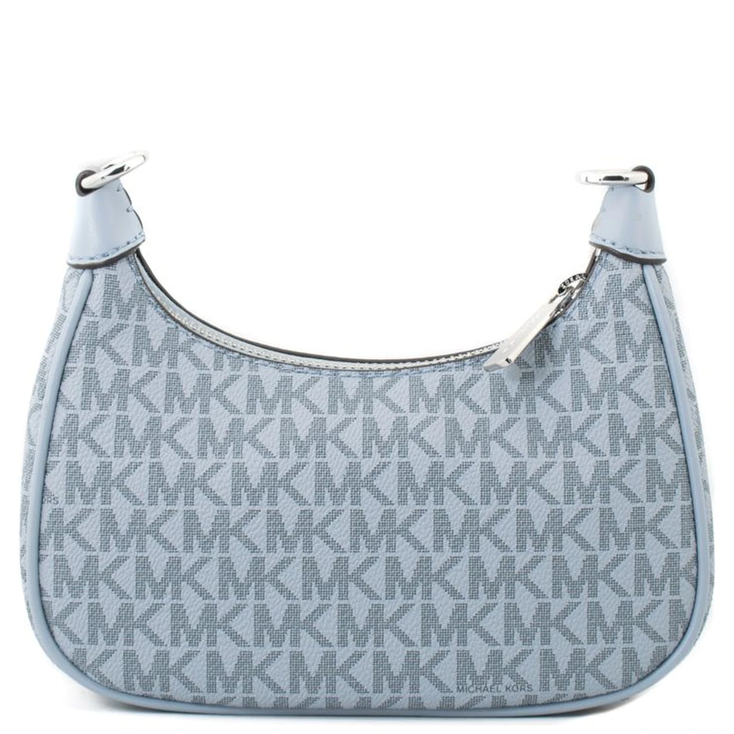 Blue Canvas Shoulder Bag