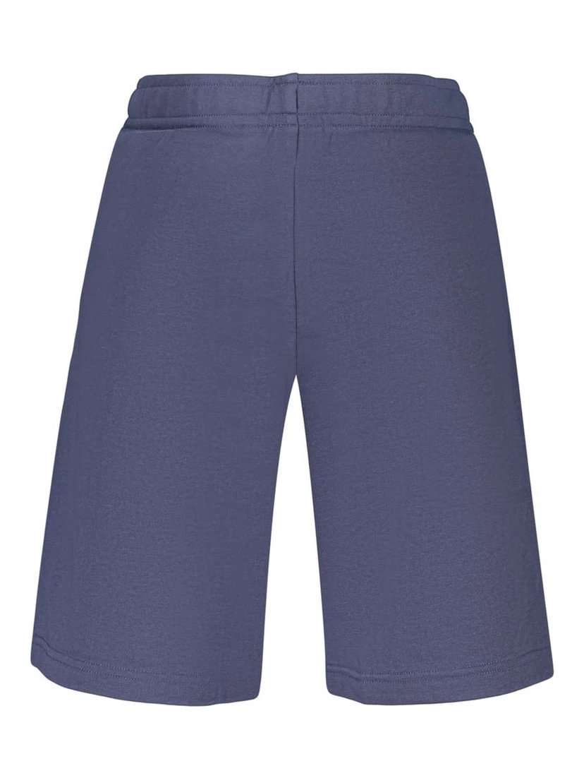 Blue Cotton Men's Pants