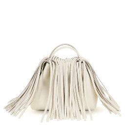 Beige Lamb Ovis Aries Aries Shoulder Bag