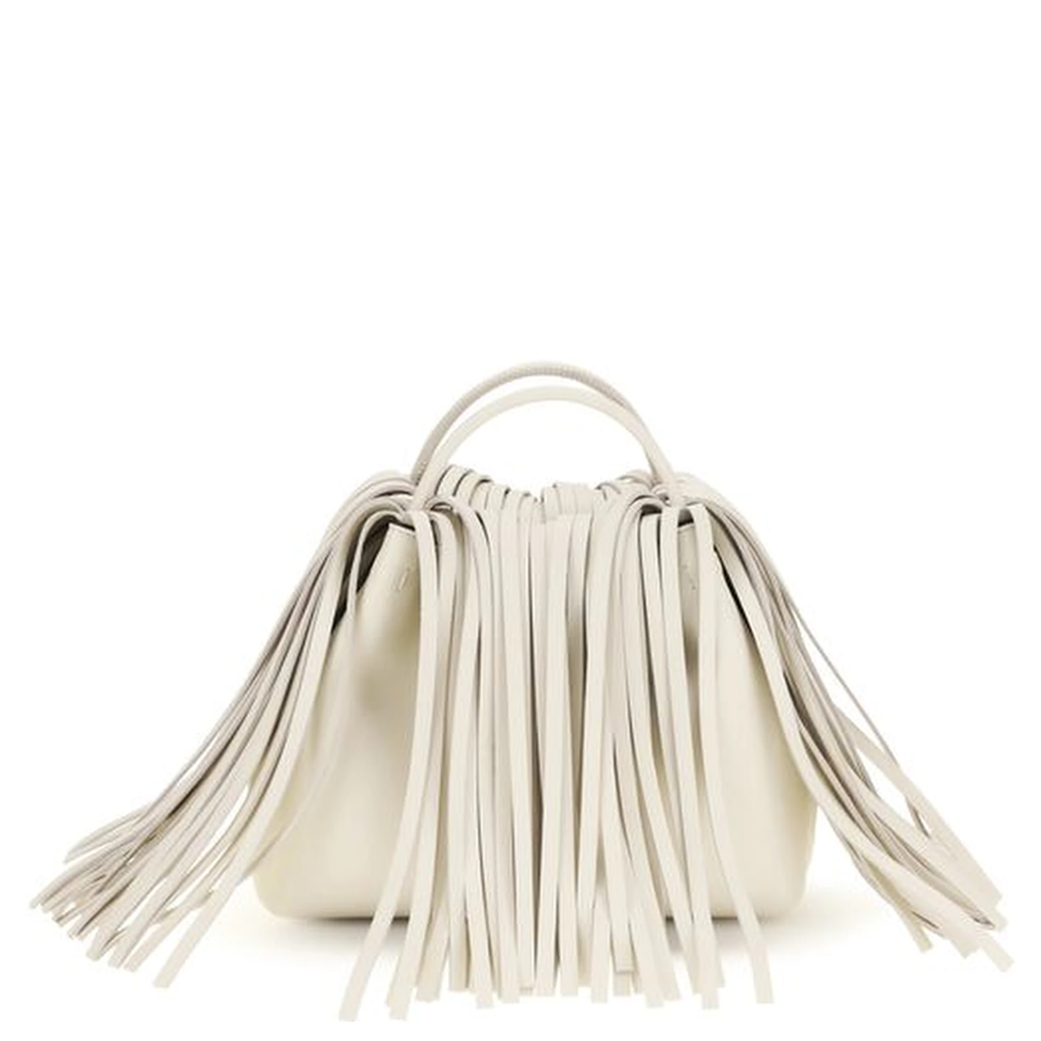 Beige Lamb Ovis Aries Aries Shoulder Bag