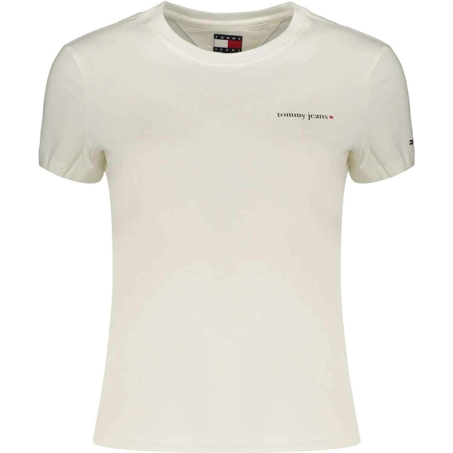 White Cotton Women's T-Shirt