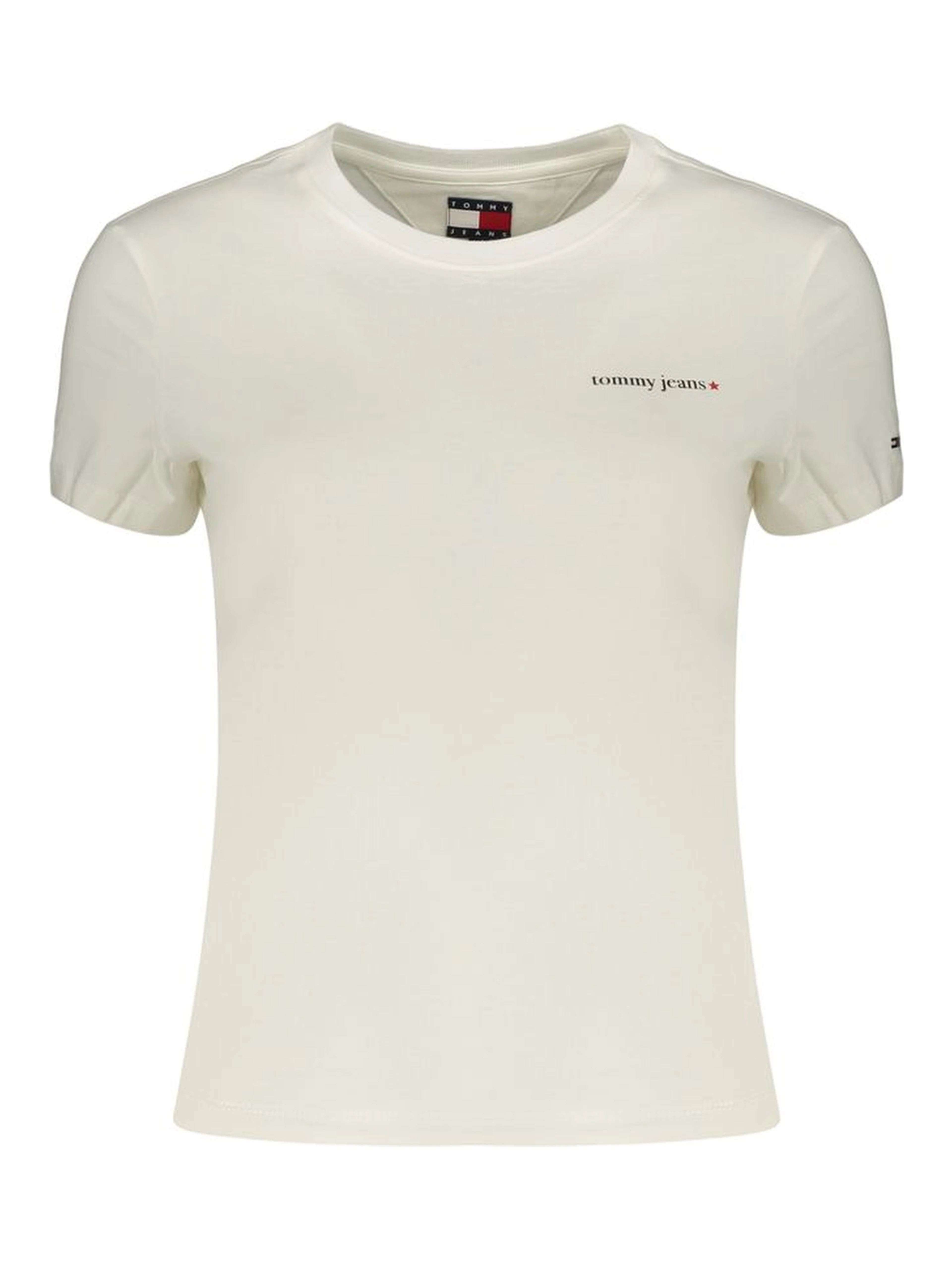 White Cotton Women's T-Shirt