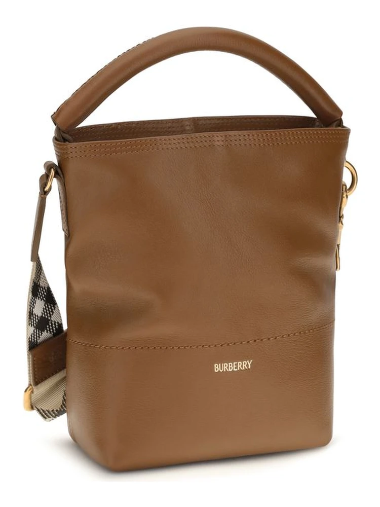 Brown Calf Leather Bos Taurus Backet Bag alternative