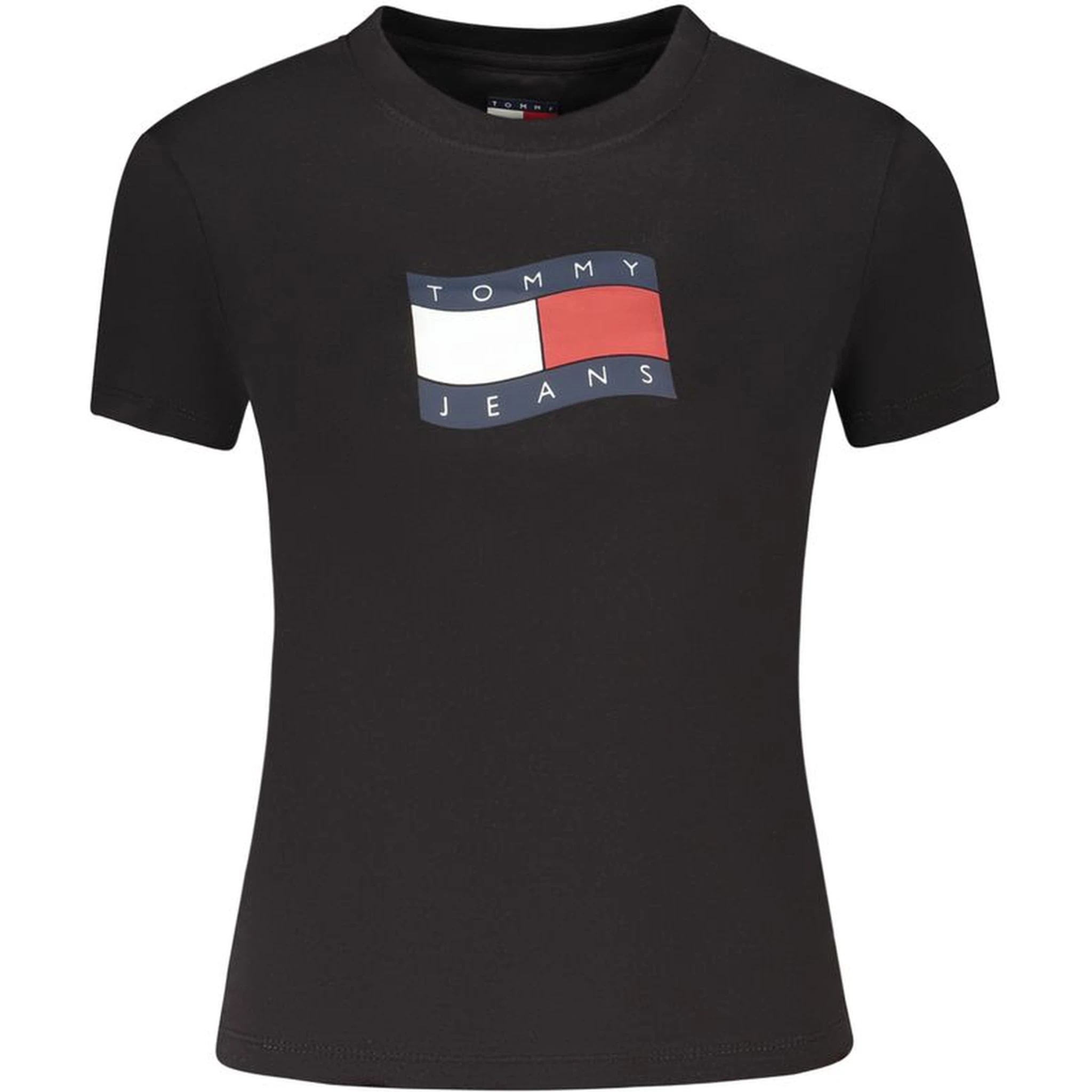 Black Cotton Women's T-Shirt