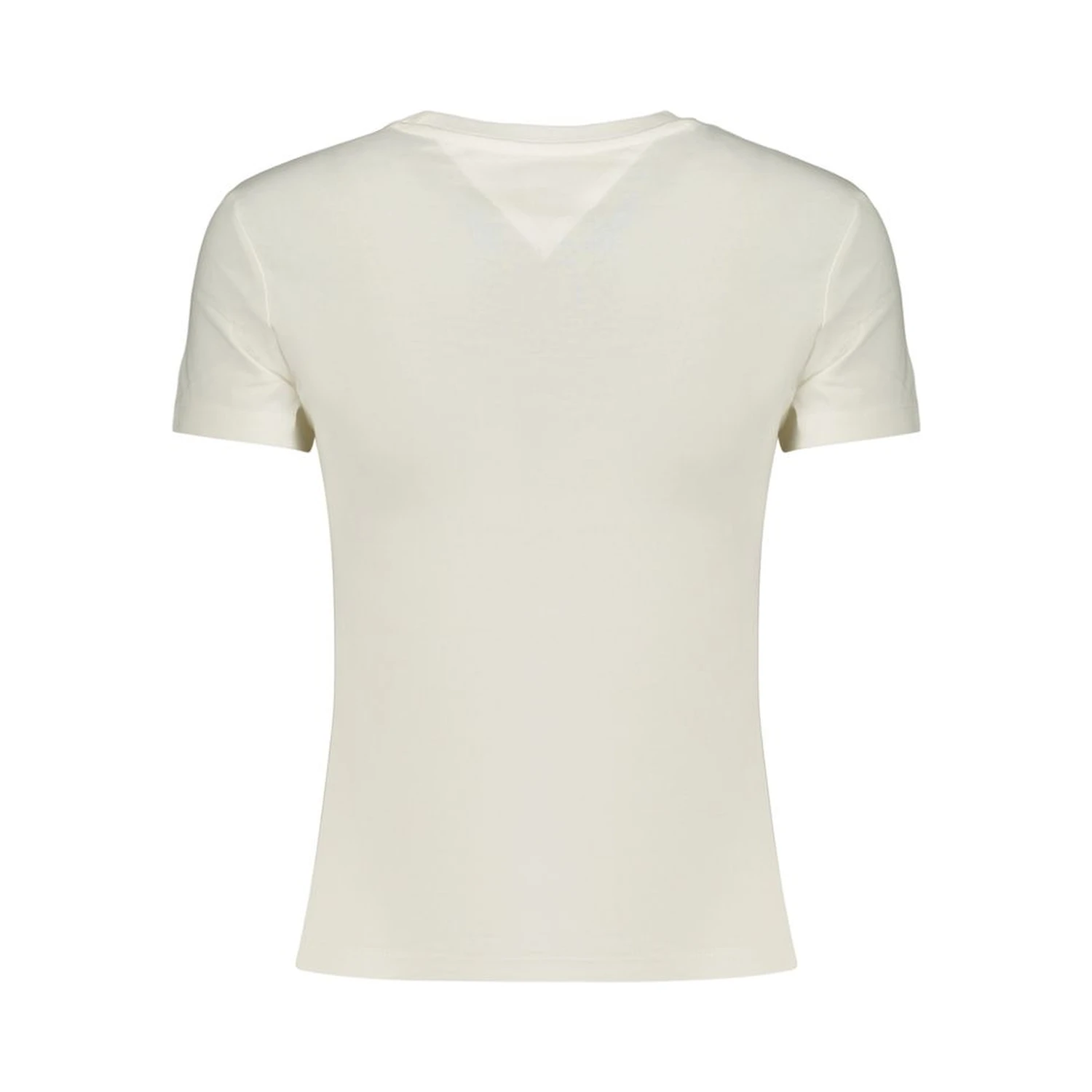 White Cotton Women's T-Shirt