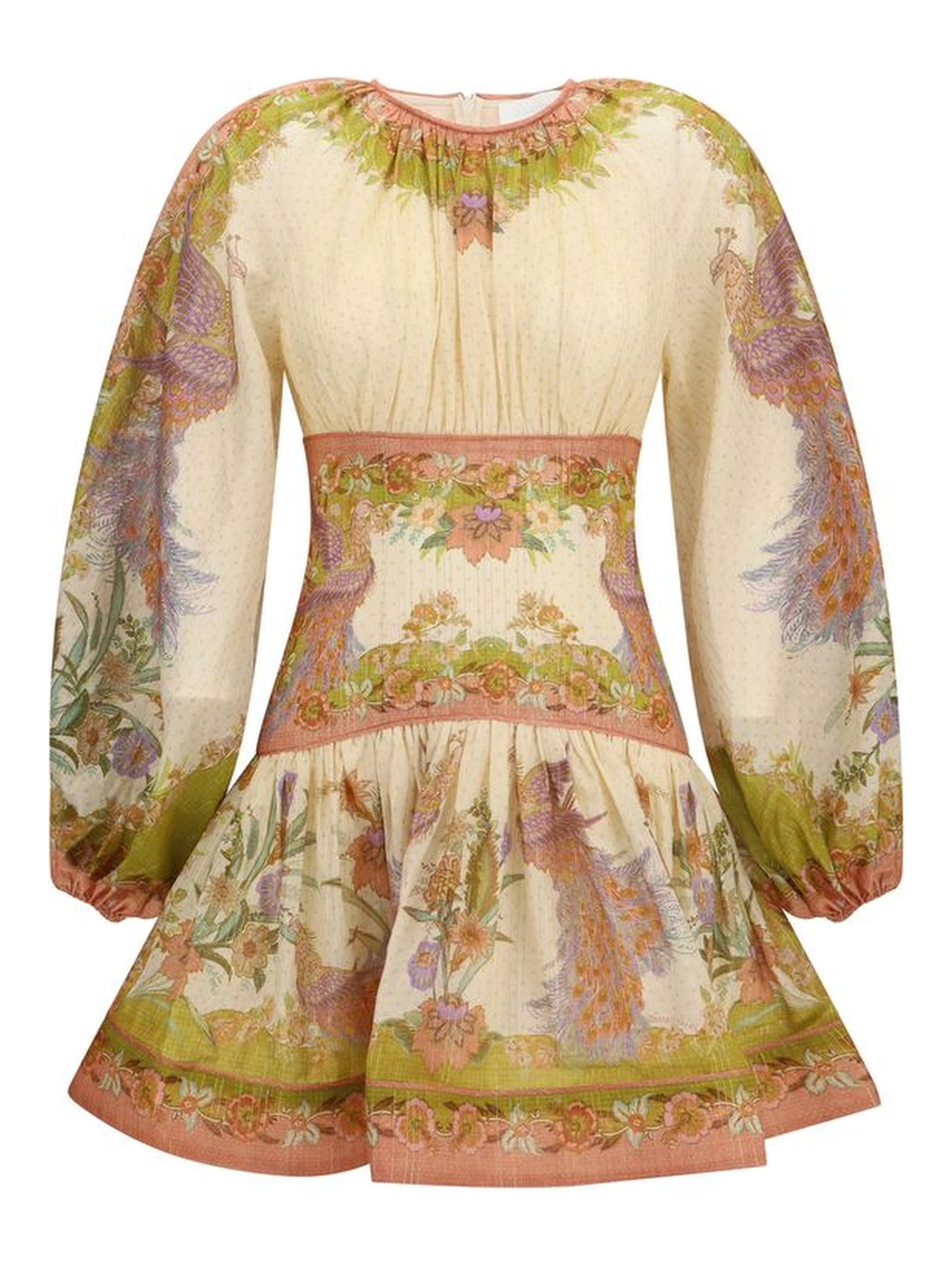 Multicolor Cotton Casual Dress