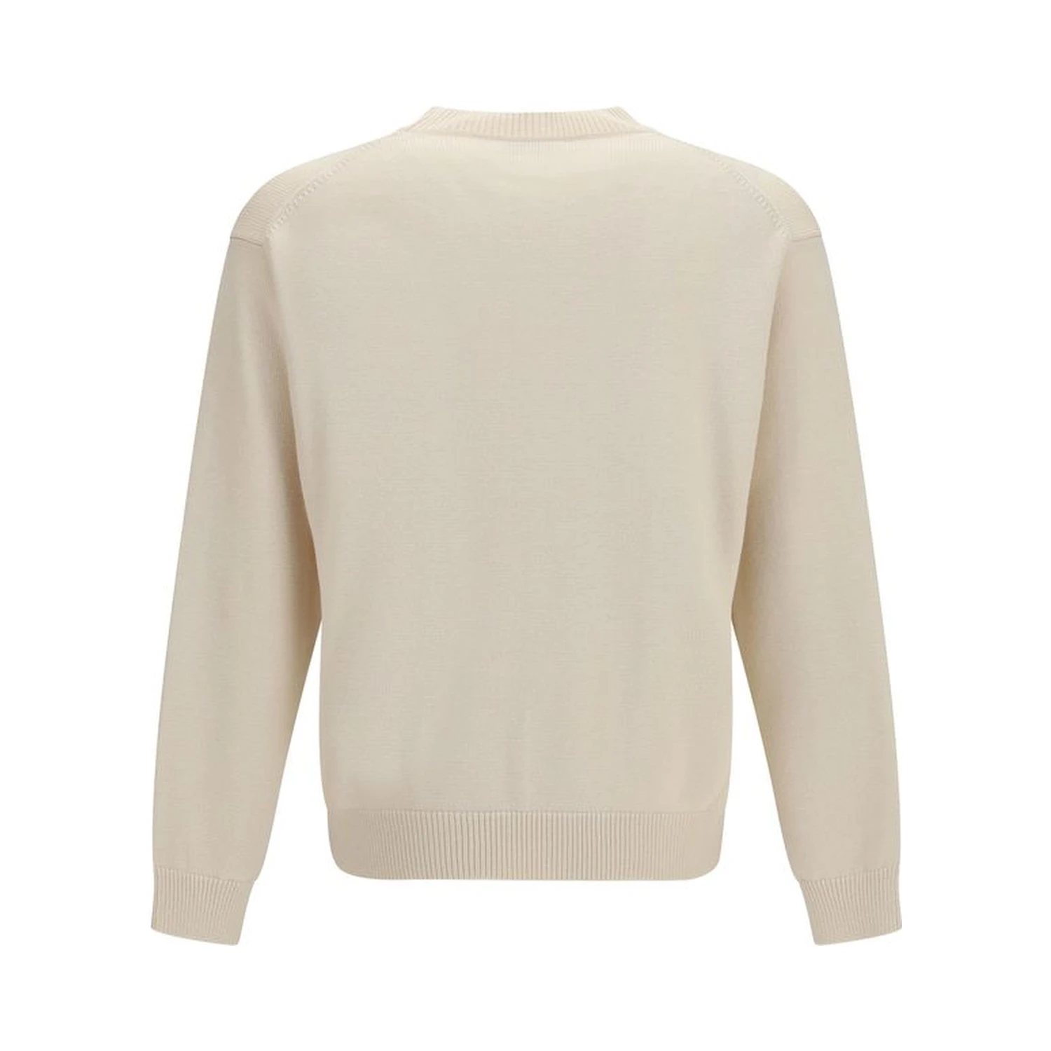 Beige Cotton Sweatshirt