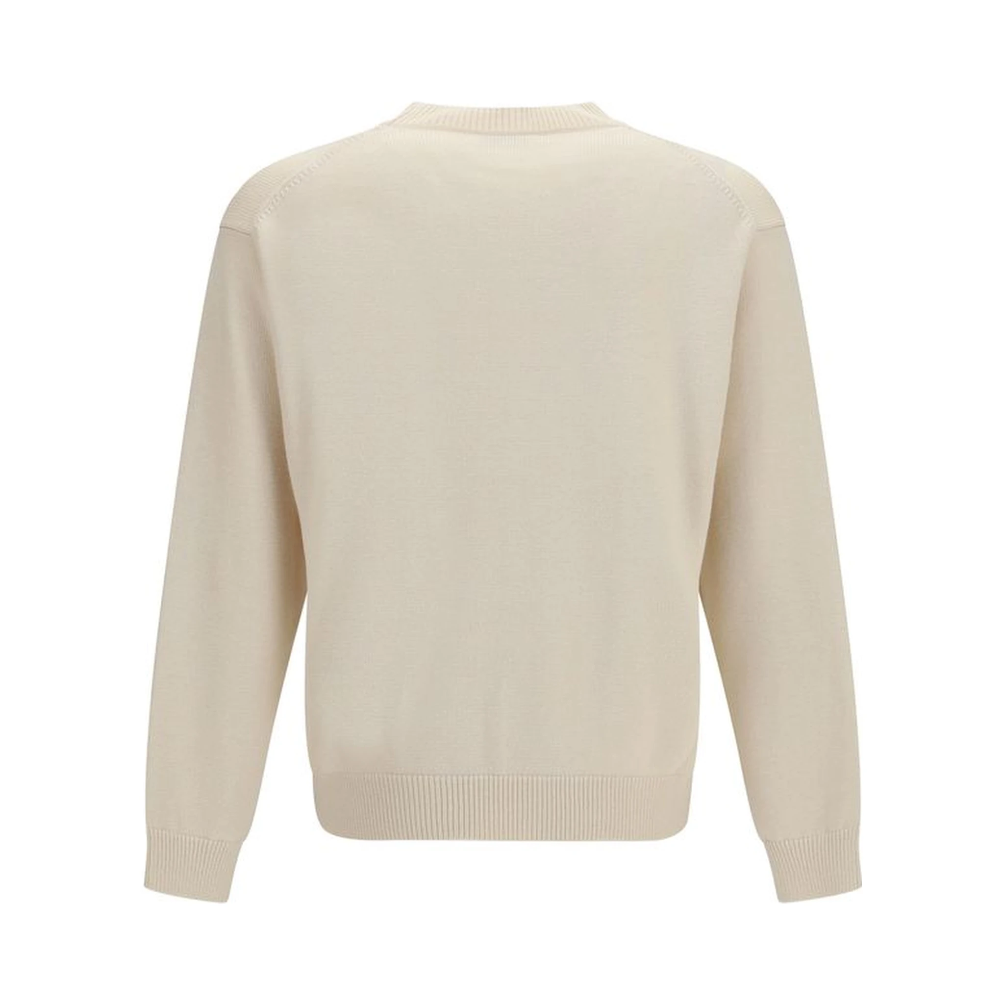 Beige Cotton Sweatshirt