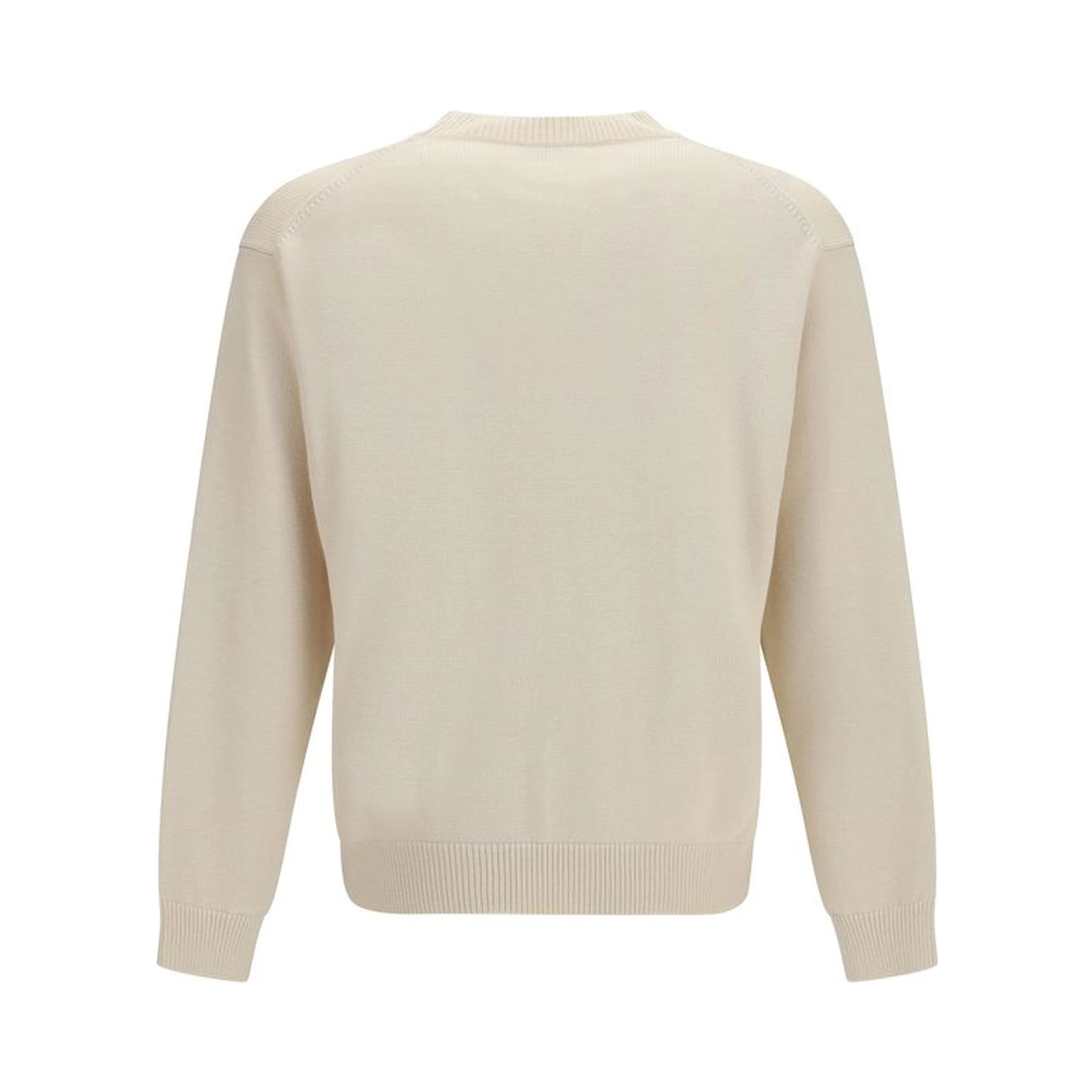 Beige Cotton Sweatshirt