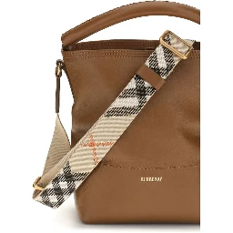 Brown Calf Leather Bos Taurus Backet Bag