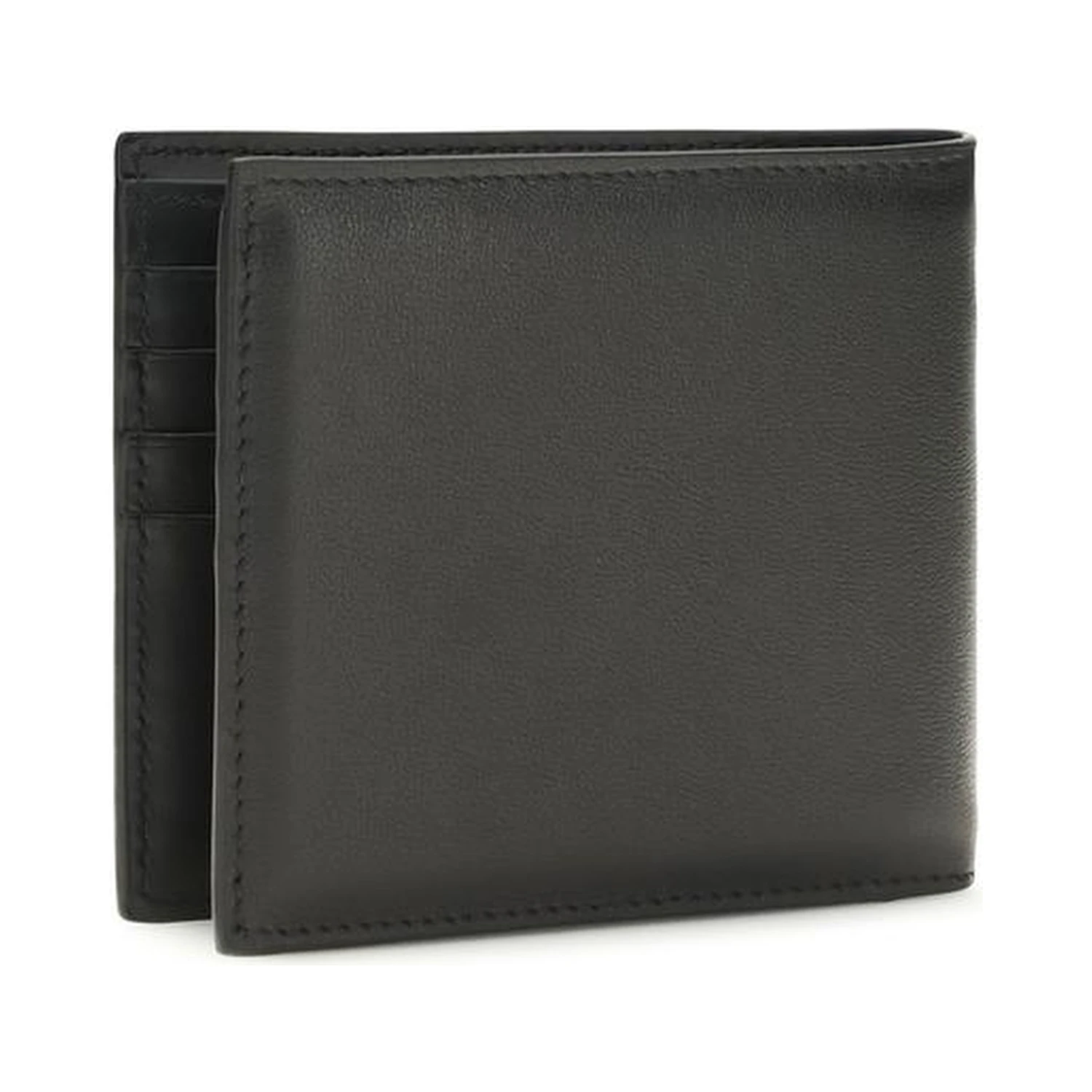 Black Calf Leather Bos Taurus Wallet