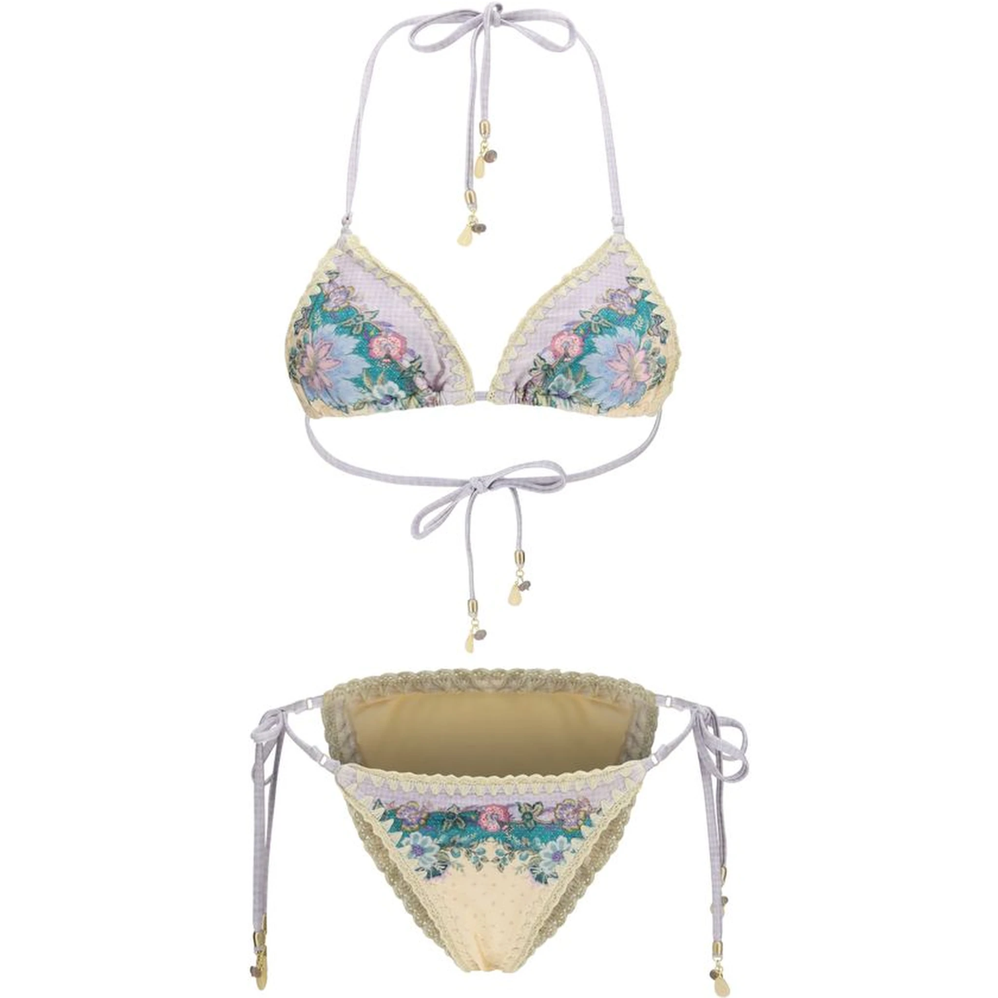 Beige Polyamide Bikini