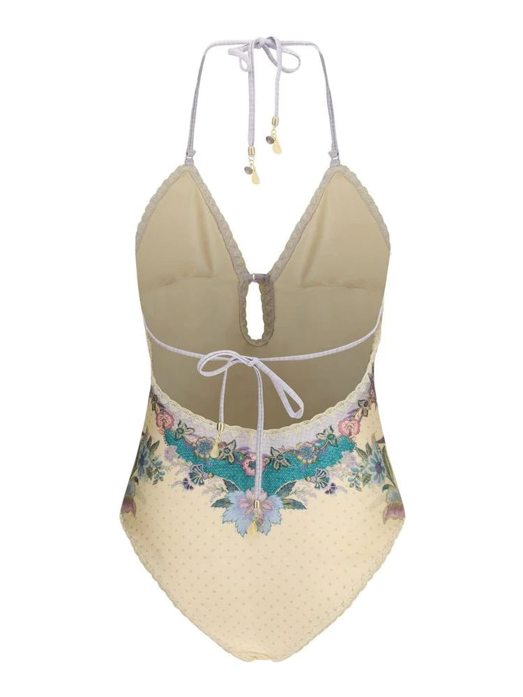 Beige Polyamide One-Piece Swimsuit alternative