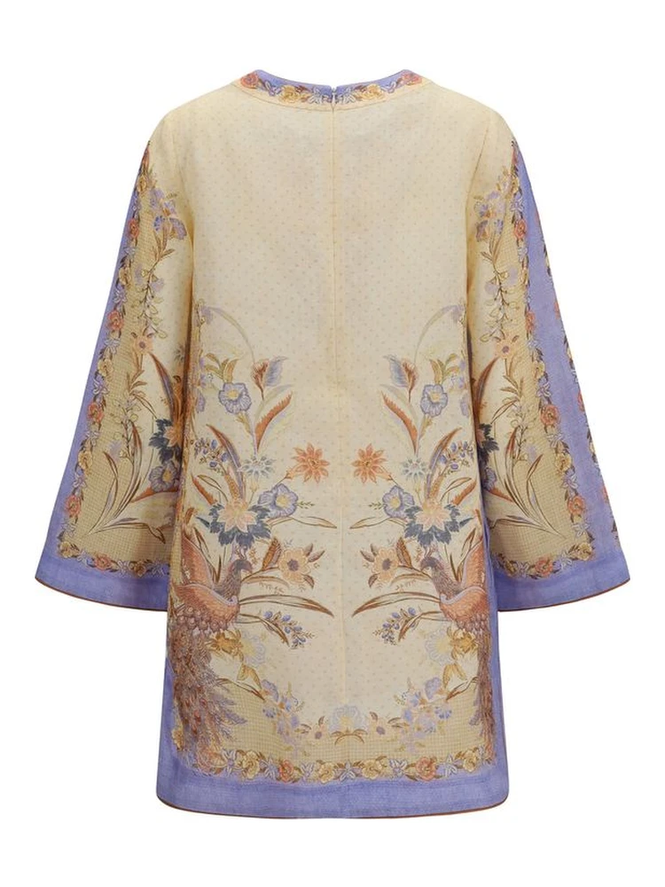 Multicolor Linen Casual Dress alternative