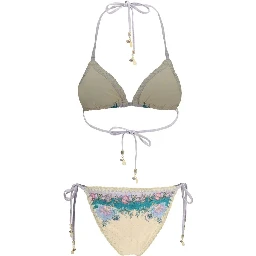Beige Polyamide Bikini