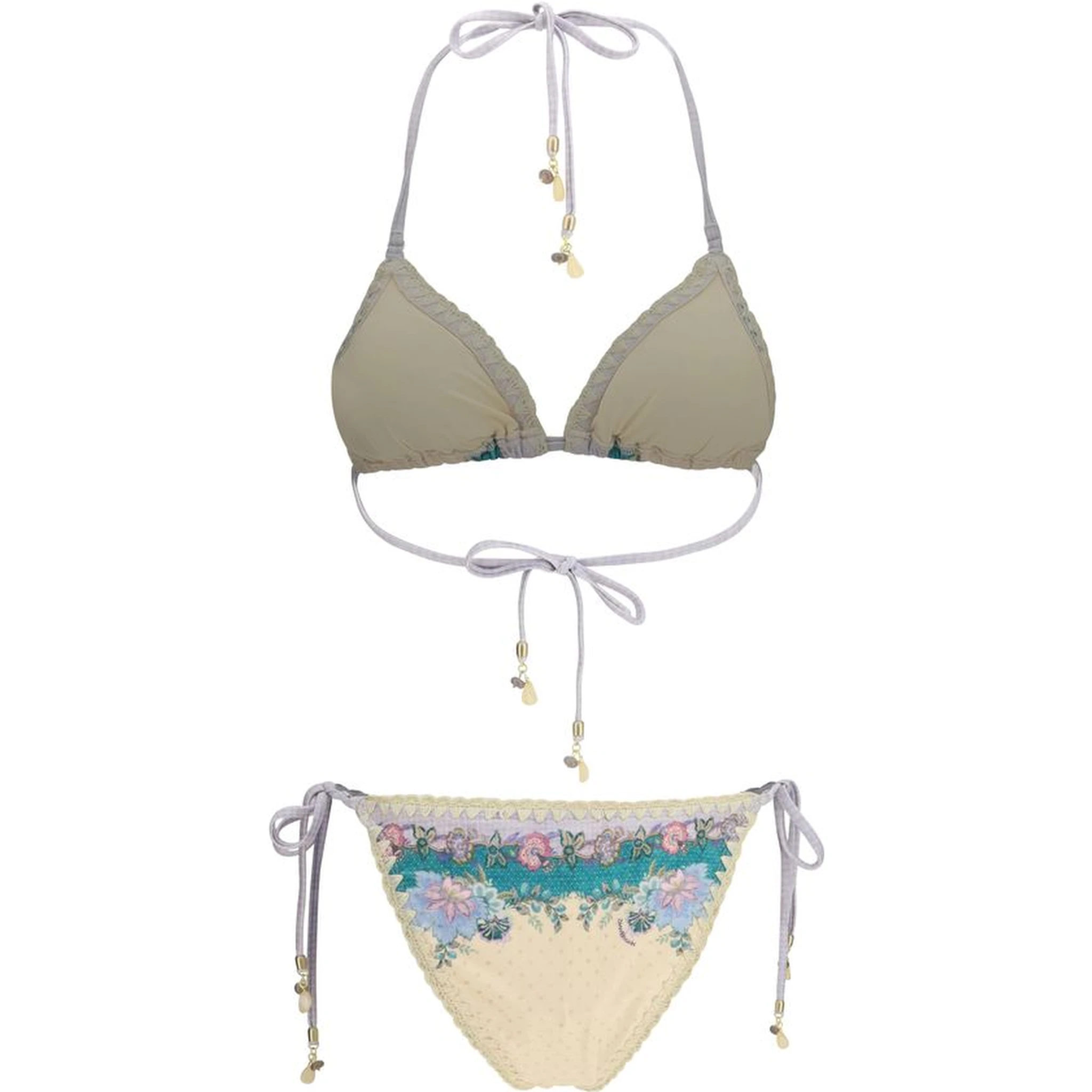 Beige Polyamide Bikini