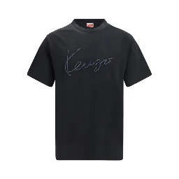 Black Cotton T-Shirt