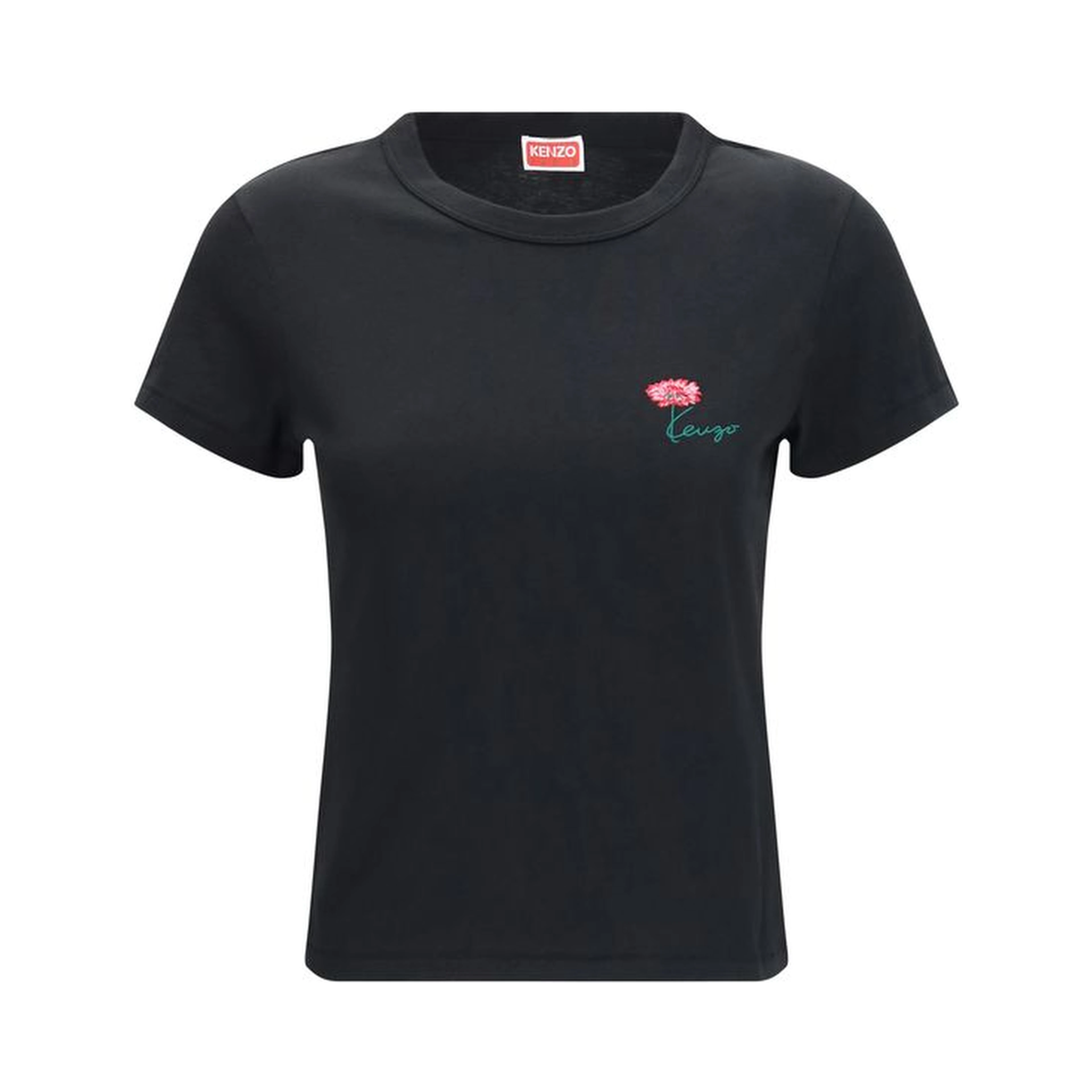 Black Cotton T-Shirt