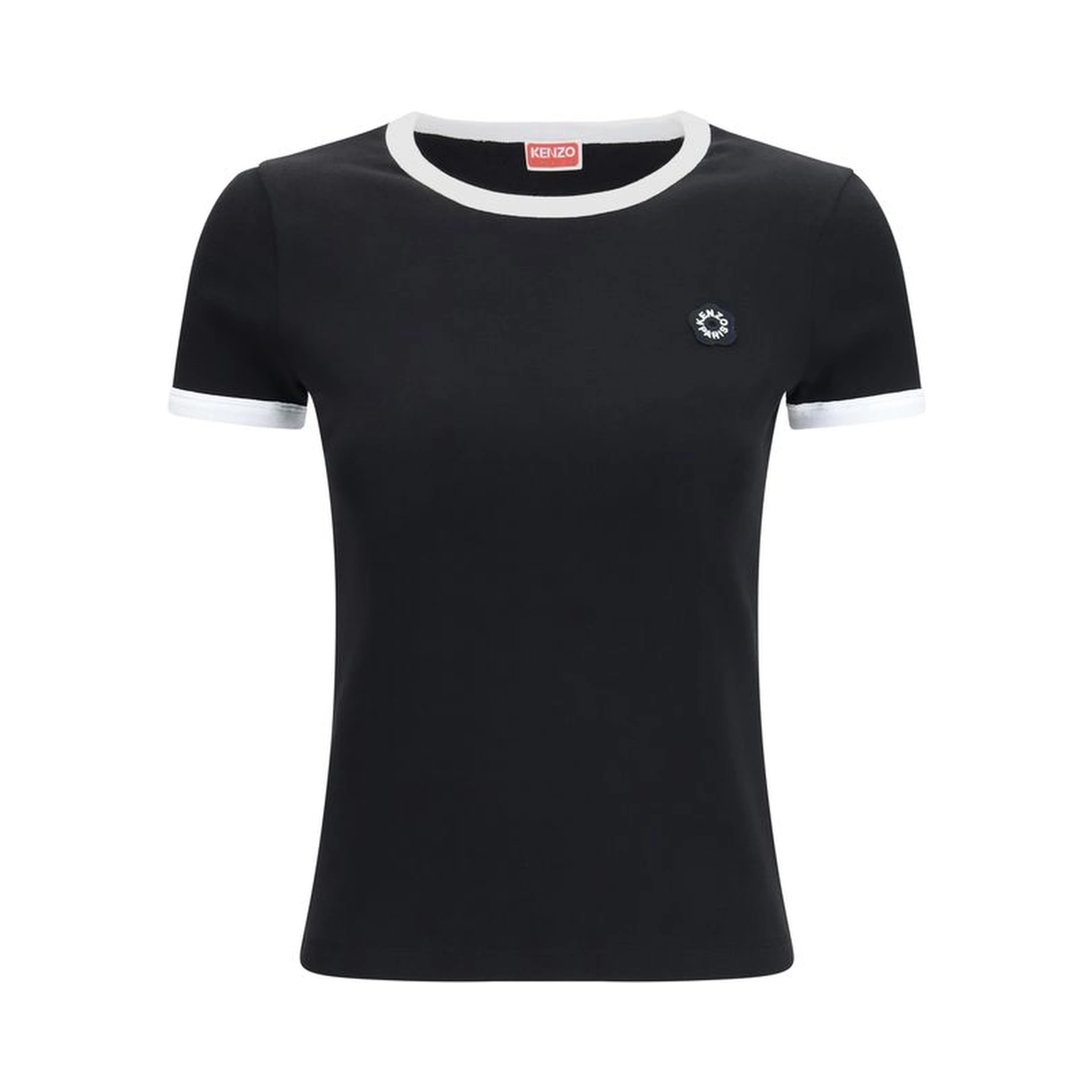 Black Cotton T-Shirt