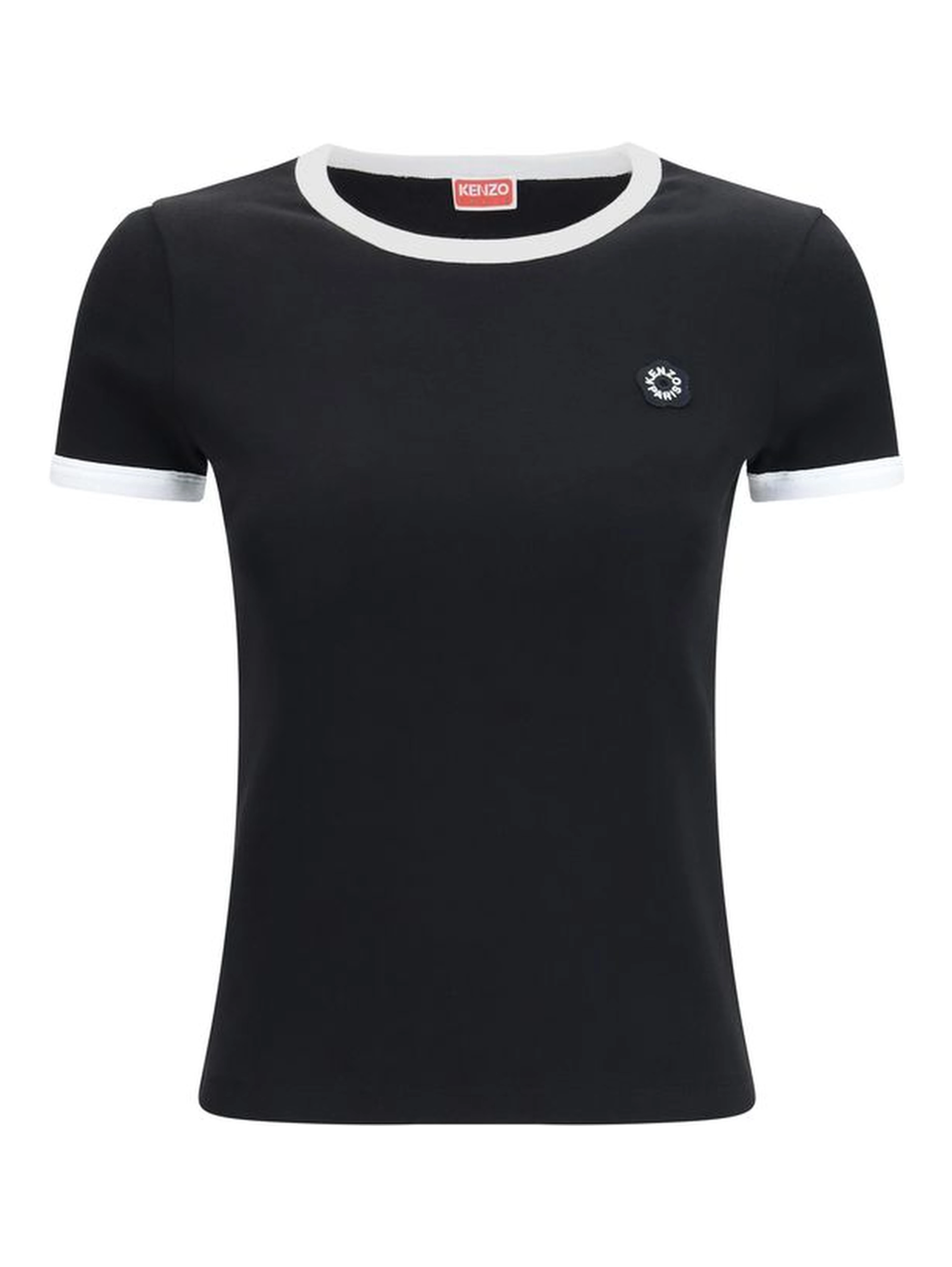 Black Cotton T-Shirt