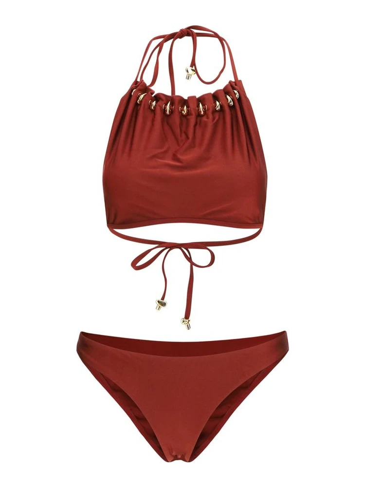 Multicolor Polyamide Bikini