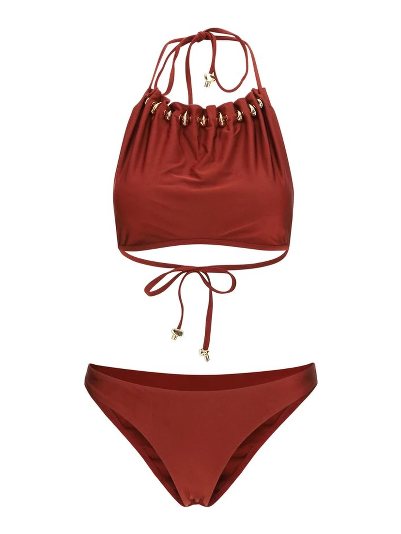 Multicolor Polyamide Bikini