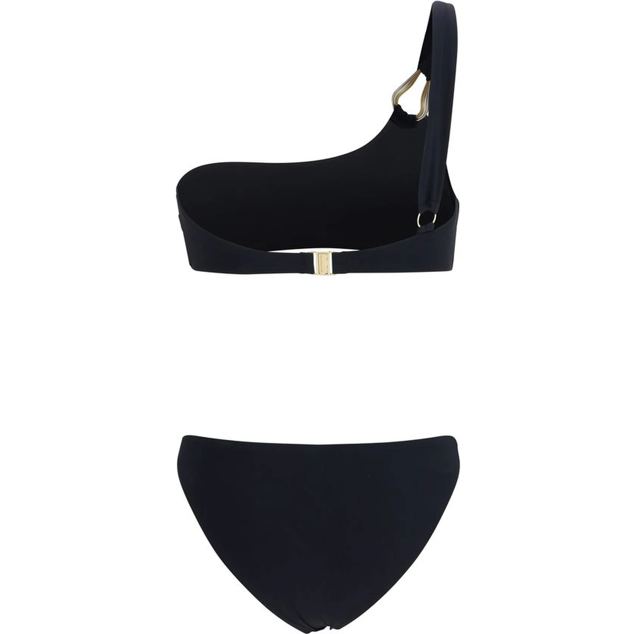 Black Elastane Bikini