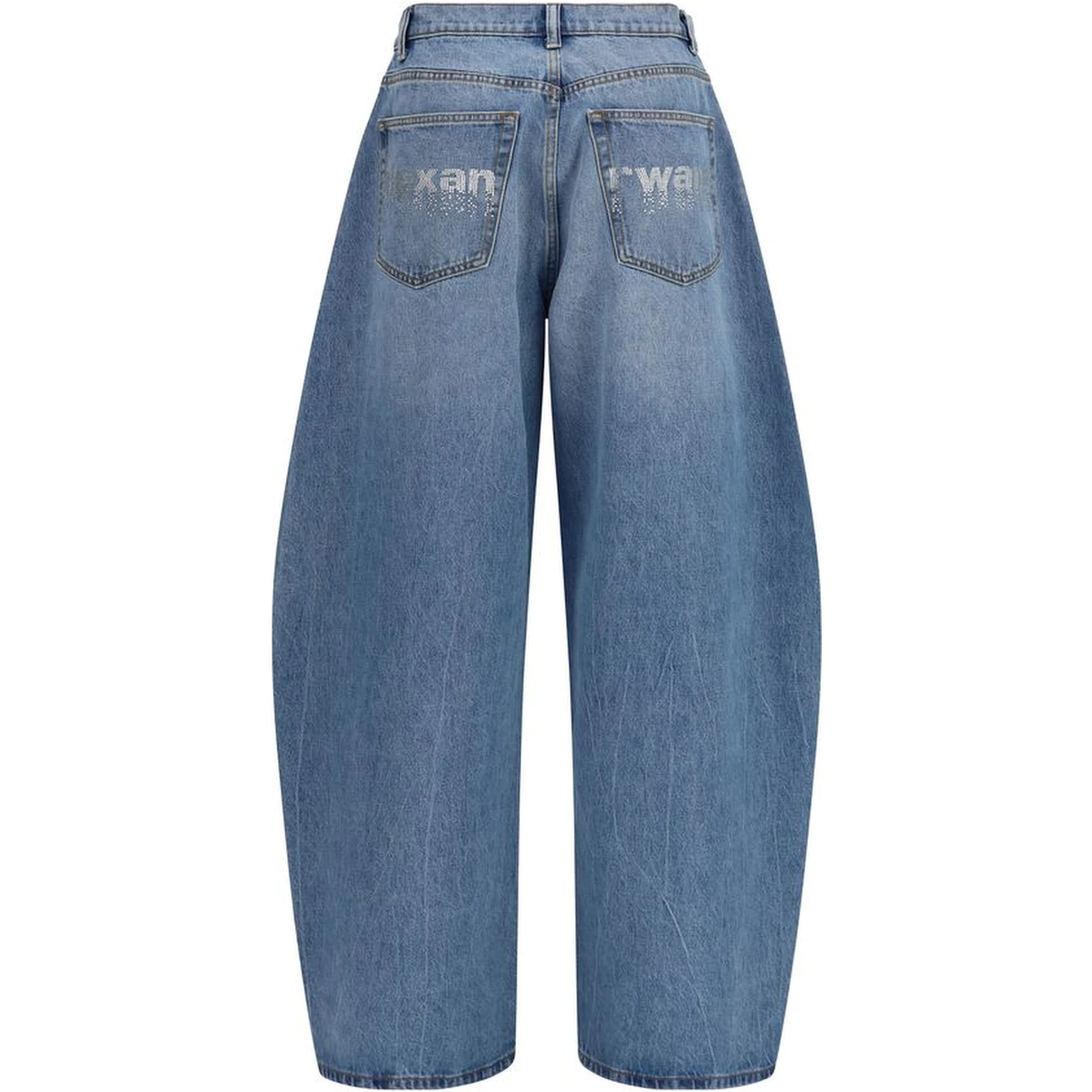 Blue Cotton Jeans Denim