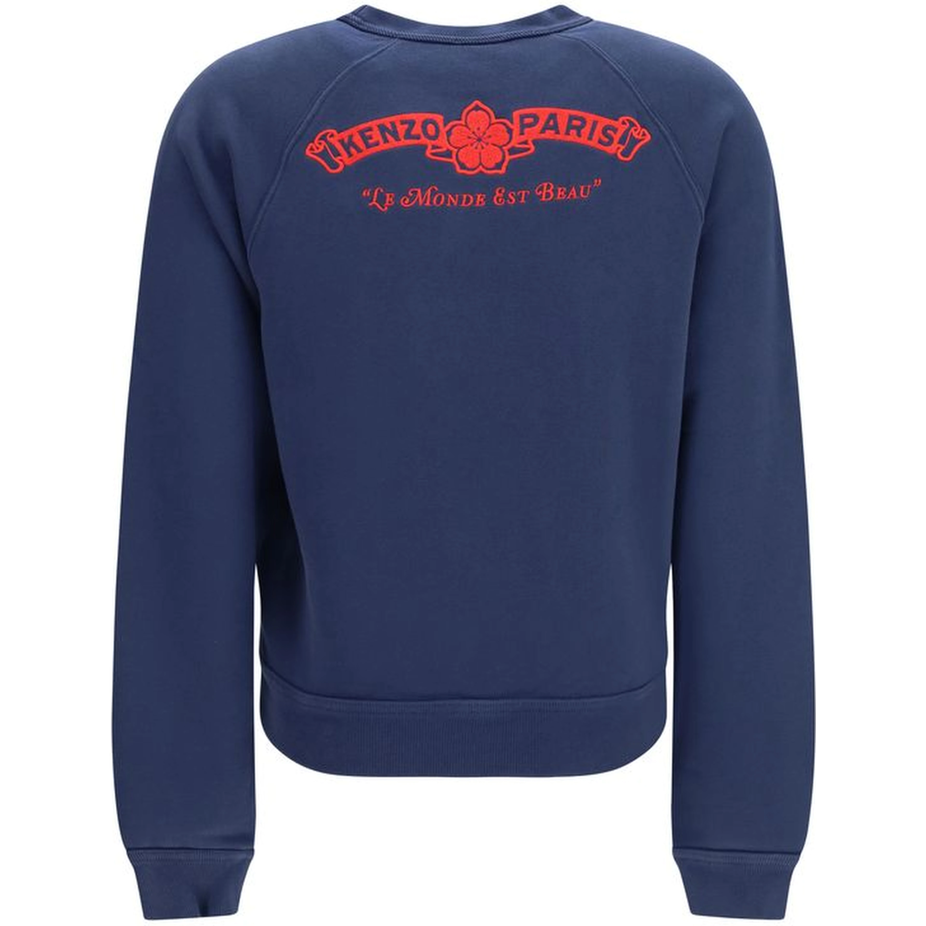 Blue Cotton Sweatshirt