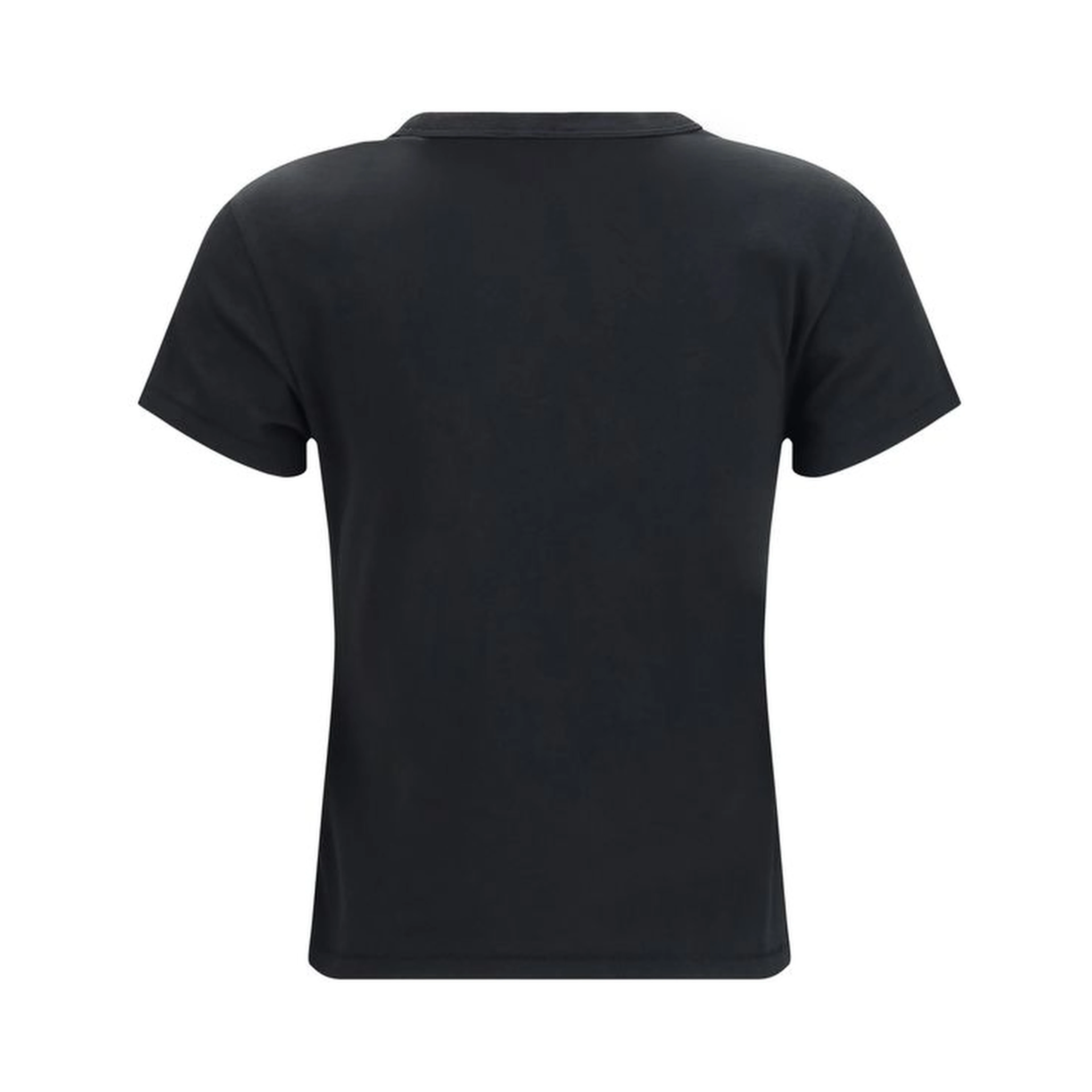 Black Cotton T-Shirt
