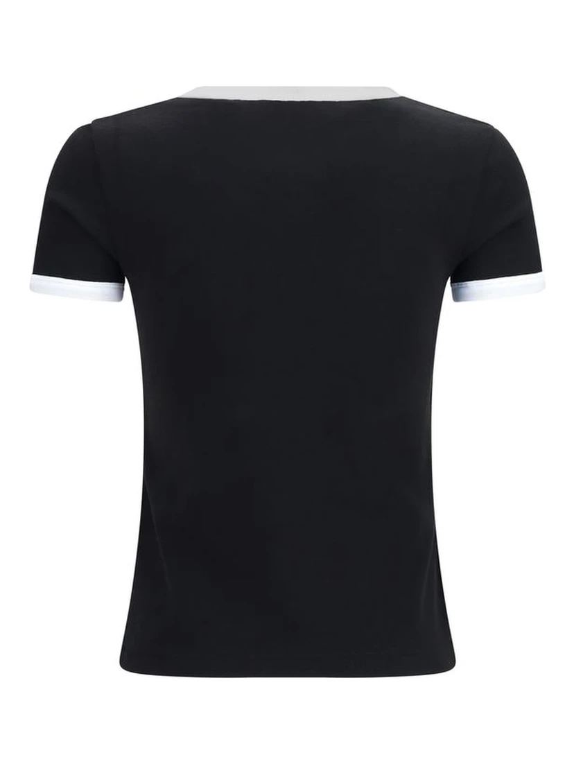 Black Cotton T-Shirt