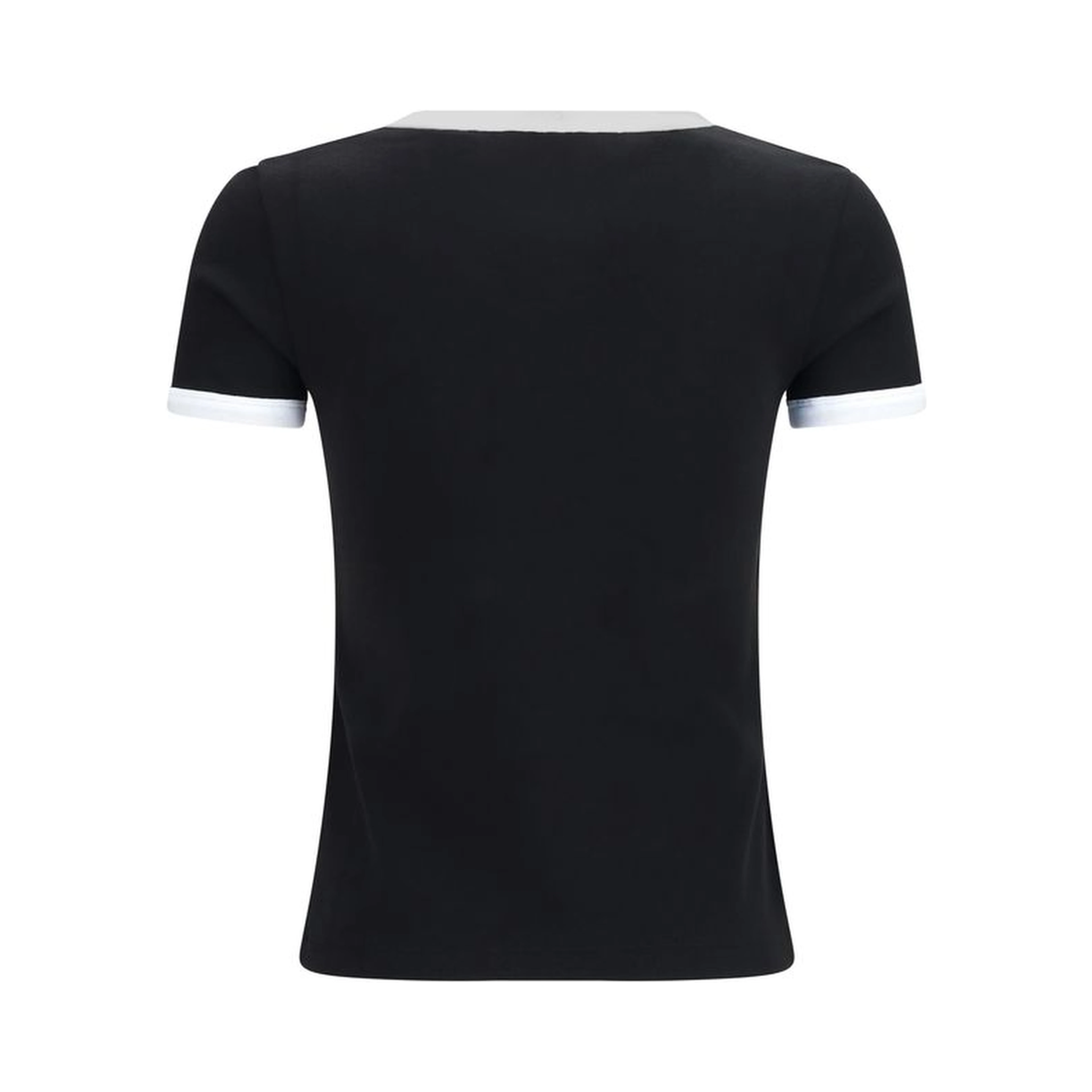 Black Cotton T-Shirt
