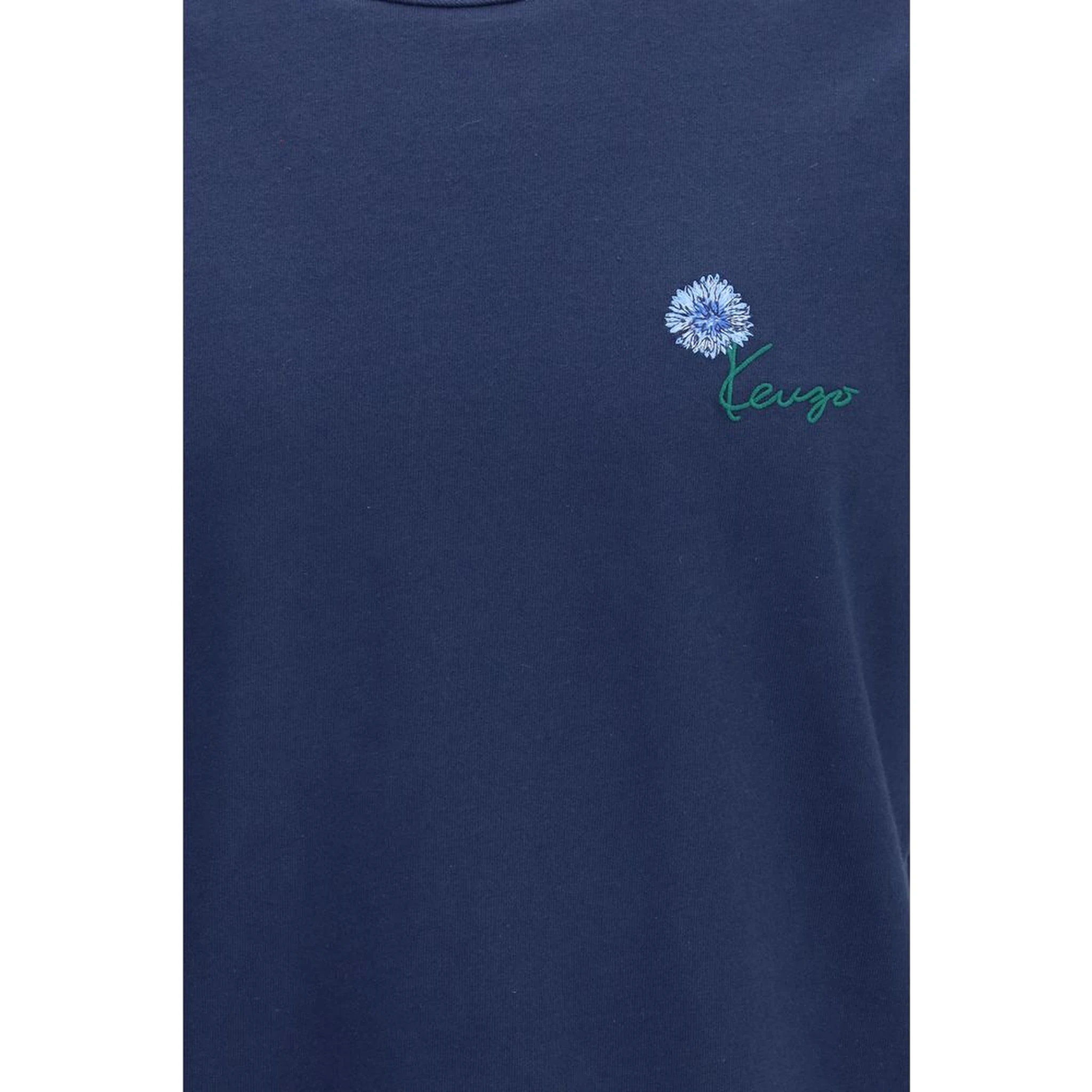 Blue Cotton T-Shirt