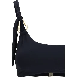 Black Elastane Bikini