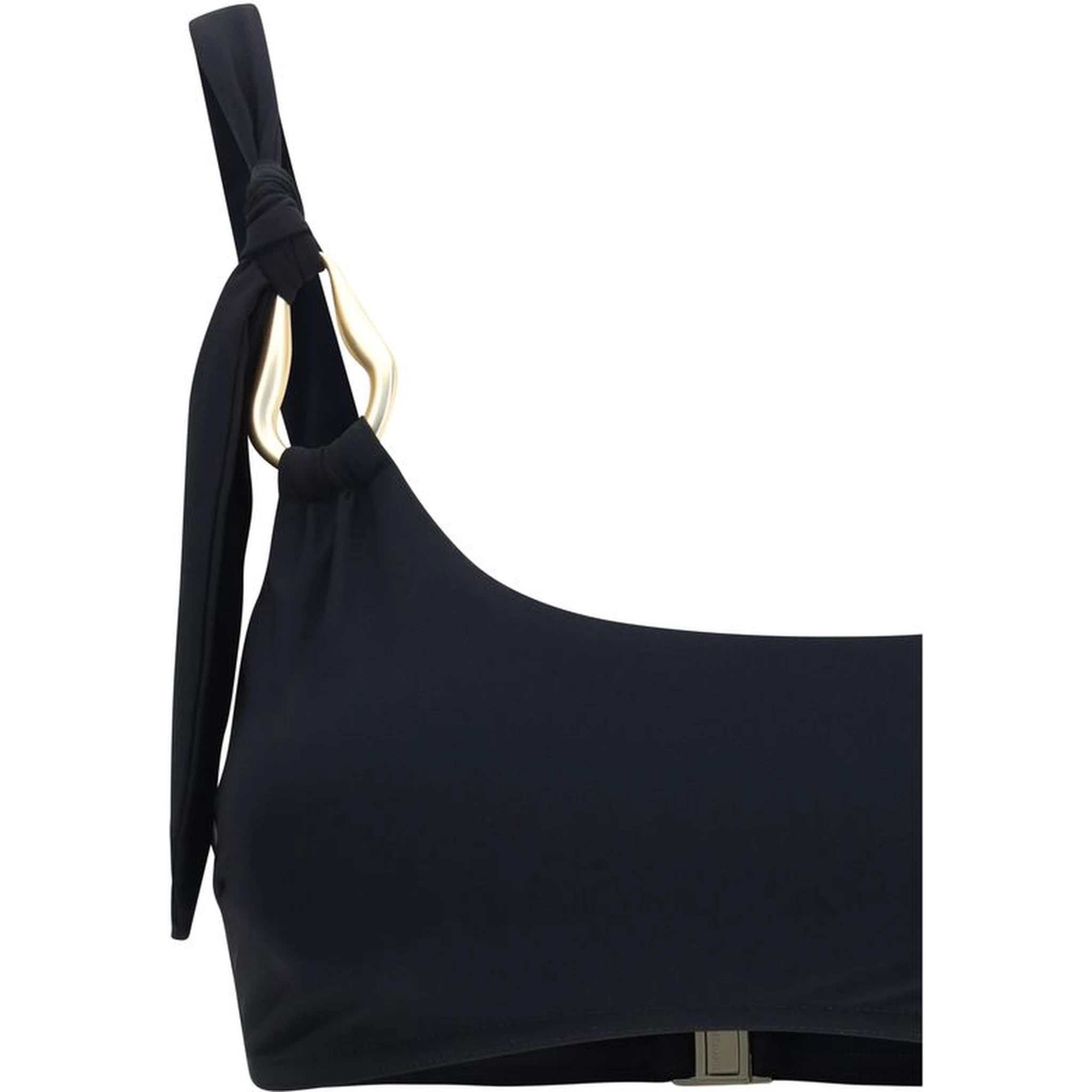Black Elastane Bikini