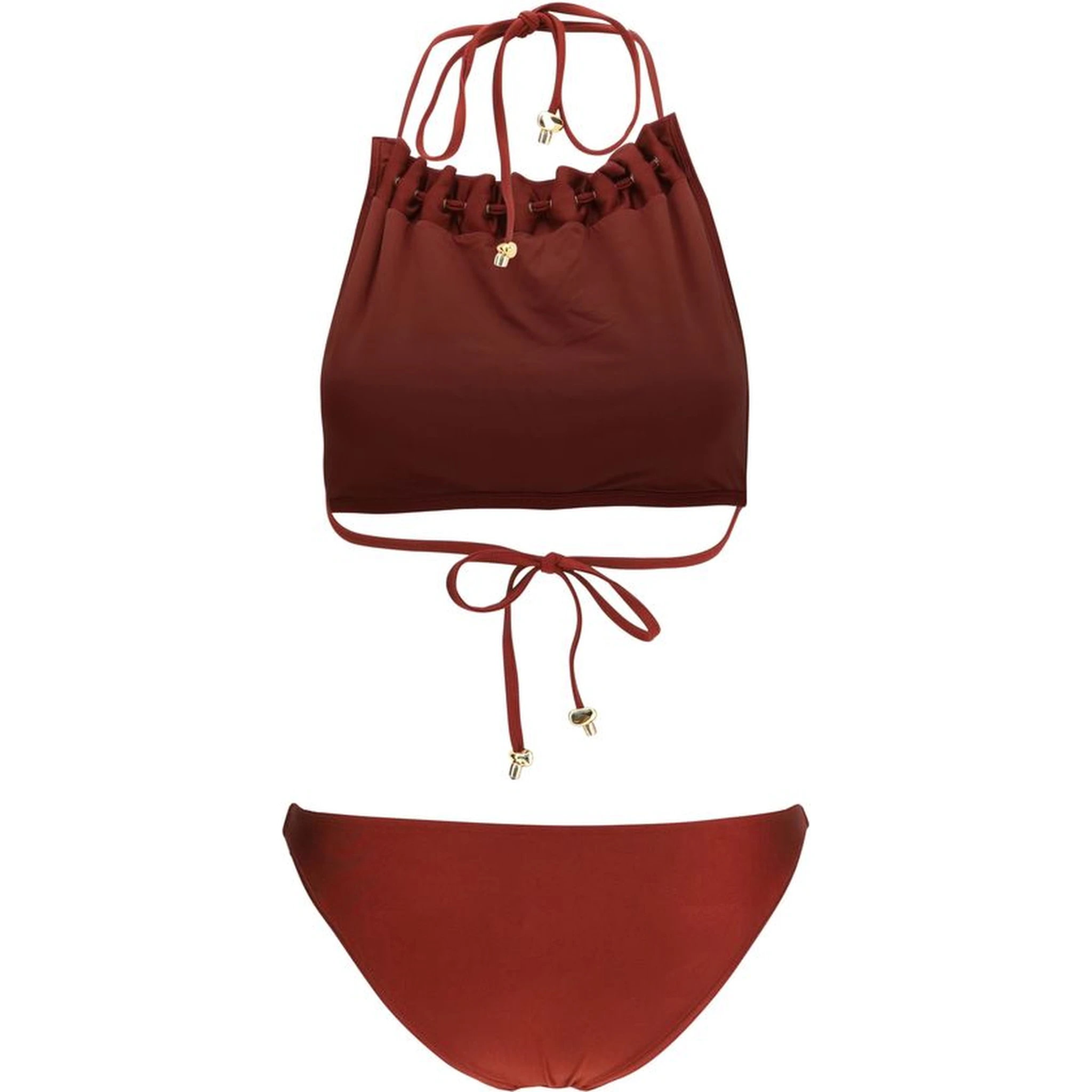 Multicolor Polyamide Bikini