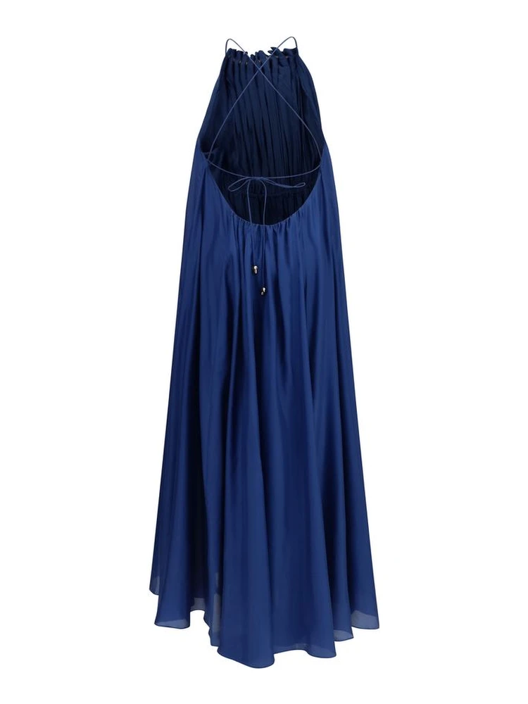 Blue Silk Cocktail Dress alternative