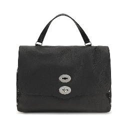 Black Calf Leather Bos Taurus Shoulder Bag