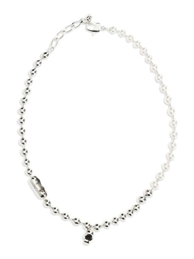 White Brass Necklace alternative