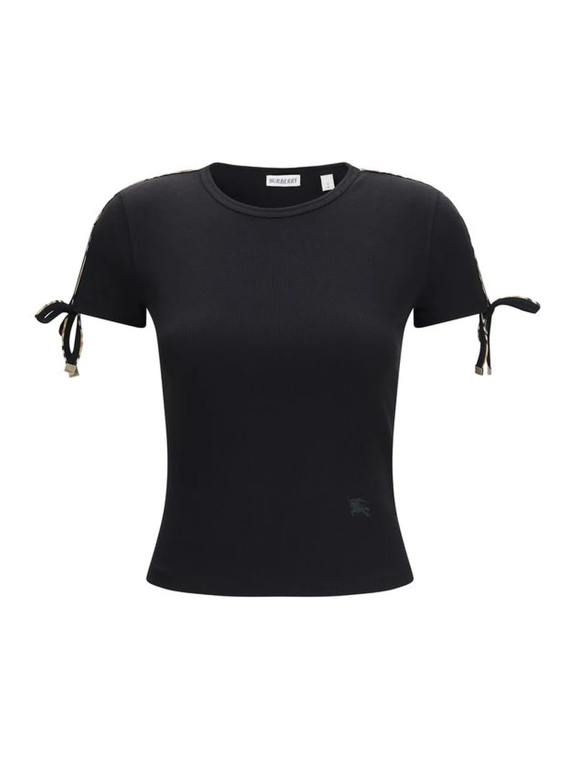 Black Cotton T-Shirt