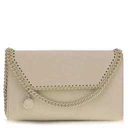 Beige Polyester Shoulder Bag